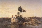 Charles Tournemine Recollection of Asia Minor oil on canvas
